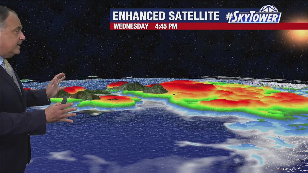 Tropical Storm Fred Wednesday evening update